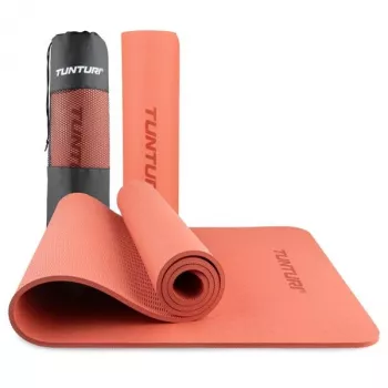 Tunturi Yogamatte 8mm rutschfeste Yogamatte – Roségold