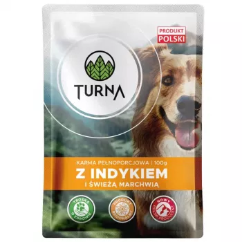 TURNA mit Truthahn – Nassfutter für Hunde – 100g