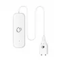 TUYA HS085179 Wi-Fi Wassermelder mit 85dB Alarm, Batteriebetrieben, kompatibel mit Alexa und Google Assistant