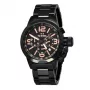 TW STEEL MAN TW312 40mm Quarz-Chronograph Herrenuhr Schwarzes Zifferblatt Lederarmband