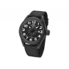 TW STEEL VS41-Volante Herren-Quarzuhr 45mm schwarzes Zifferblatt Lederarmband