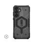 UAG Pathfinder Clear Magnet Protective Case for Samsung Galaxy S25+ 5G with Integrated Magnetic Module (Ash)