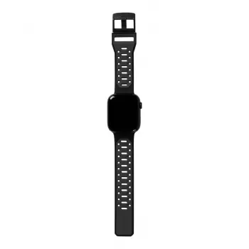 UAG Scout Silikon Armband für Apple Watch 49mm/45mm/44mm/42mm - Schwarz