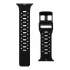 UAG Scout Silikon Armband für Apple Watch 49mm/45mm/44mm/42mm - Schwarz