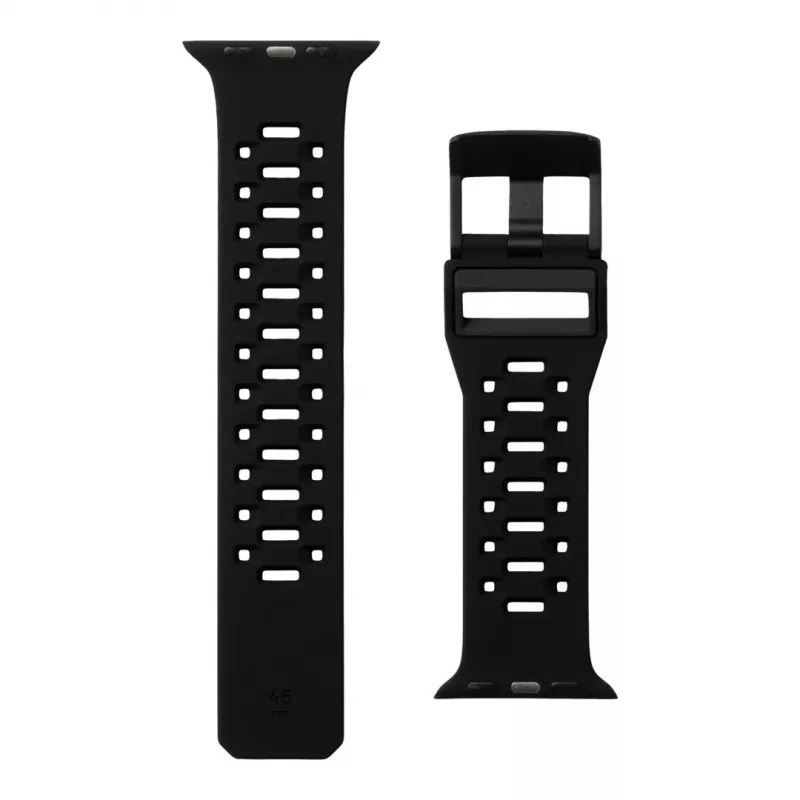 UAG Scout Silikon Armband für Apple Watch 49mm/45mm/44mm/42mm - Schwarz