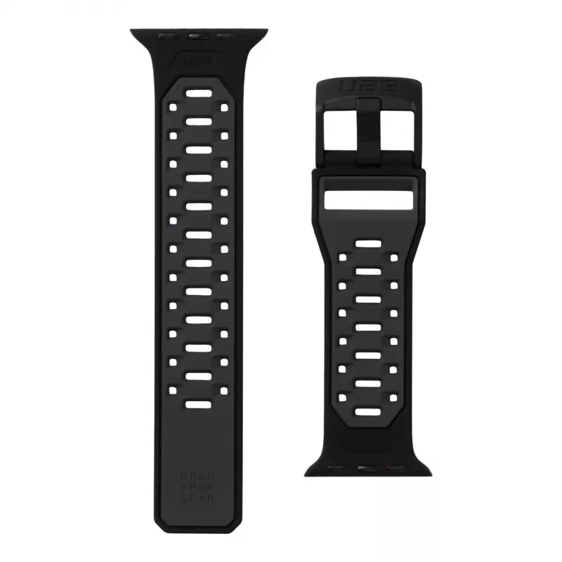 UAG Scout Silikon Armband für Apple Watch 49mm/45mm/44mm/42mm - Schwarz