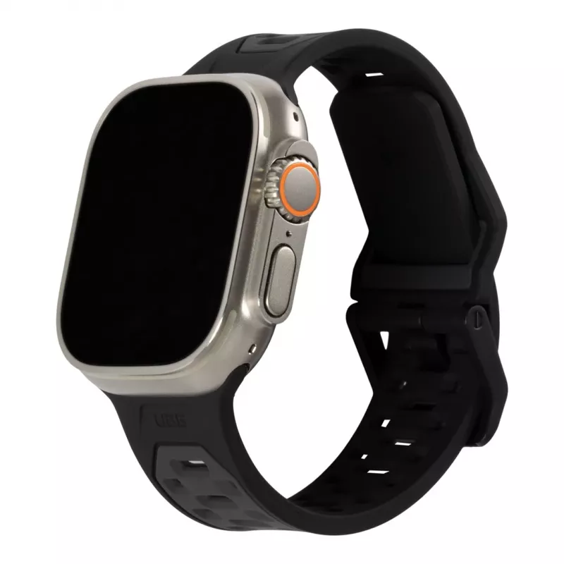 UAG Scout Silikon Armband für Apple Watch 49mm/45mm/44mm/42mm - Schwarz