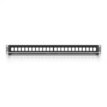 Ubiquiti Blank Keystone Patch Panel 24 Port für UniFi Rack-Mount-Geräte 1U
