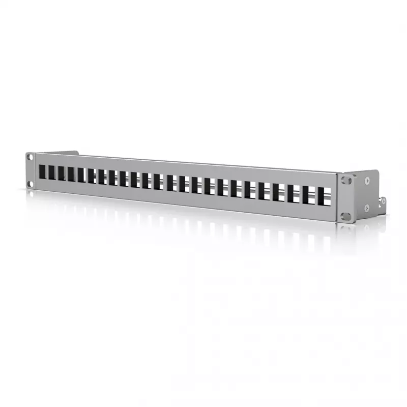 Ubiquiti Blank Keystone Patch Panel 24 Port für UniFi Rack-Mount-Geräte 1U