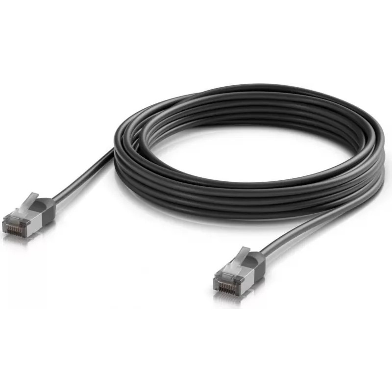 Ubiquiti Ultra-Dünnes Robustes Abgeschirmtes USB-C auf DisplayPort 1.4 Kabel 1,8m Schwarz