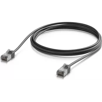 Ubiquiti Ultra-Thin Rugged Shielded USB-C auf USB-C Kabel 2m Schwarz 20Gbps 100W