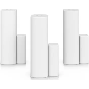 Ubiquiti UniFi SuperLink Entry Sensor (3-Pack) USL-Entry-3 – Kabelloser BLE-Magnetkontaktsensor für UniFi Protect, CR2032-Batterie, Innenbereich, Weiß