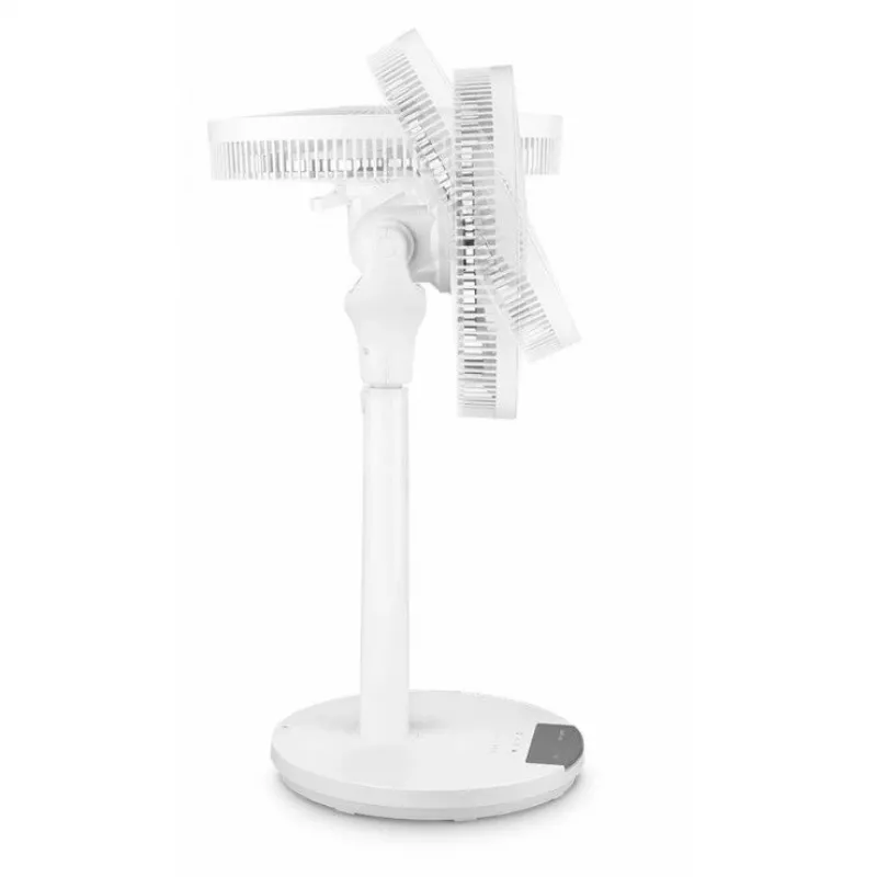 UFESA SENDAI Standventilator - 40 cm, 14 Flügel, Fernbedienung, 24 W, 12 Stufen, 15 h Timer, Schwarz