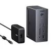 UGREEN 14-in-1 USB-C Docking Station mit Dual DisplayPort, HDMI, 100W PD, Gigabit Ethernet, SD/TF-Kartenleser und 3,5-mm-Audio