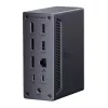 UGREEN 14-in-1 USB-C Docking Station mit Dual DisplayPort, HDMI, 100W PD, Gigabit Ethernet, SD/TF-Kartenleser und 3,5-mm-Audio
