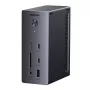 UGREEN 14-in-1 USB-C Docking Station mit Dual DisplayPort, HDMI, 100W PD, Gigabit Ethernet, SD/TF-Kartenleser und 3,5-mm-Audio