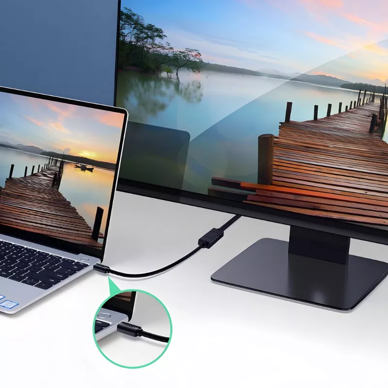 UGREEN 20134-20134 Micro-HDMI-Stecker auf HDMI-Buchse Adapter - Schwarz