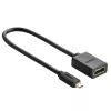 UGREEN 20134-20134 Micro-HDMI-Stecker auf HDMI-Buchse Adapter - Schwarz