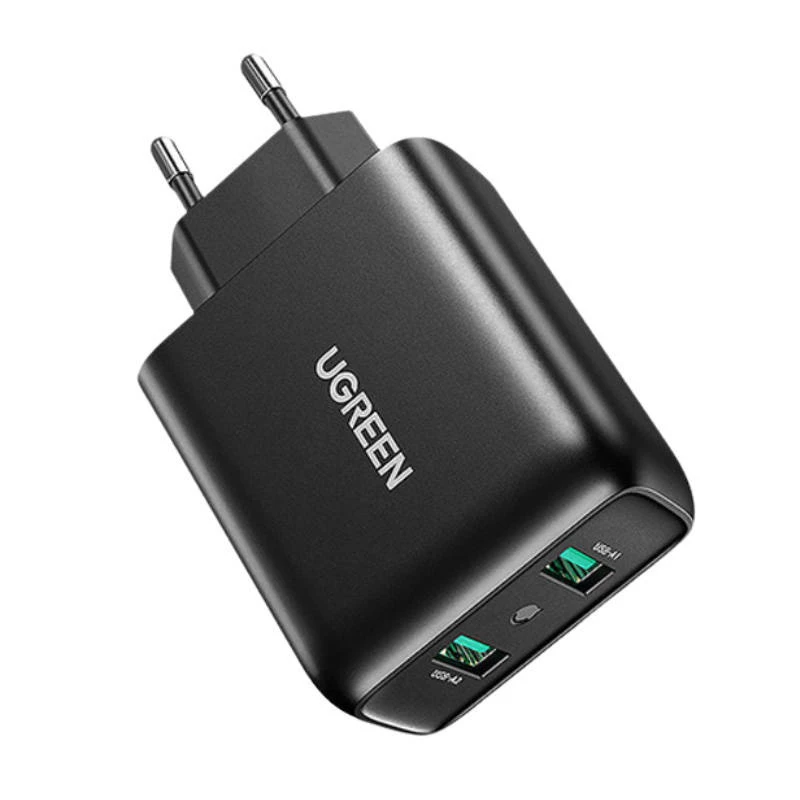 UGREEN 2xUSB-A 36W QC3.0 Wall Charger Black CD161