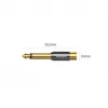 UGREEN 6,35mm Klinke auf RCA Buchse Gold Adapter AV169 80731