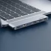 UGREEN 60559 USB-C Docking Station 9-in-1 Hub mit 4K HDMI, 3x USB 3.0, Gigabit Ethernet, SD/MicroSD, 100W PD, Silber