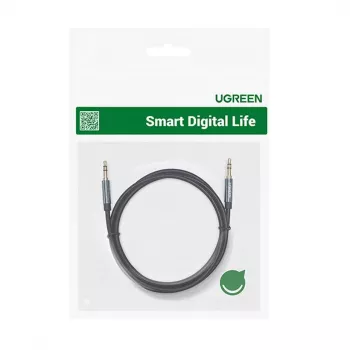 UGREEN AUX Audiokabel 3,5 mm Winkelstecker 2 m Blau (AV112)