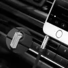 UGREEN AV119 3,5-mm-Flach-Aux-Kabel mit rechtwinkligem Stecker, 2 m - Schwarz/Silber