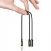UGREEN AV134 3,5mm Audio-Y-Splitter-Kabel 20cm Weiß