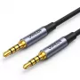 UGREEN AV183 20785 3.5mm Klinke auf 3.5mm Klinke Audiokabel 3m - Grau