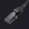 UGREEN Cat 7 STP Ethernet Patchkabel 10m Schwarz Flach RJ45 LAN 10 Gbit/s