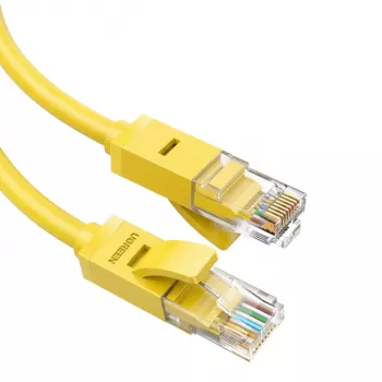 UGREEN Cat6 RJ45 Ethernet-Kabel 2m Gelb - 1Gbps 250MHz UTP Patchkabel