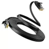 UGREEN Cat6 UTP Ethernet Patchkabel RJ45, 15 m, Schwarz