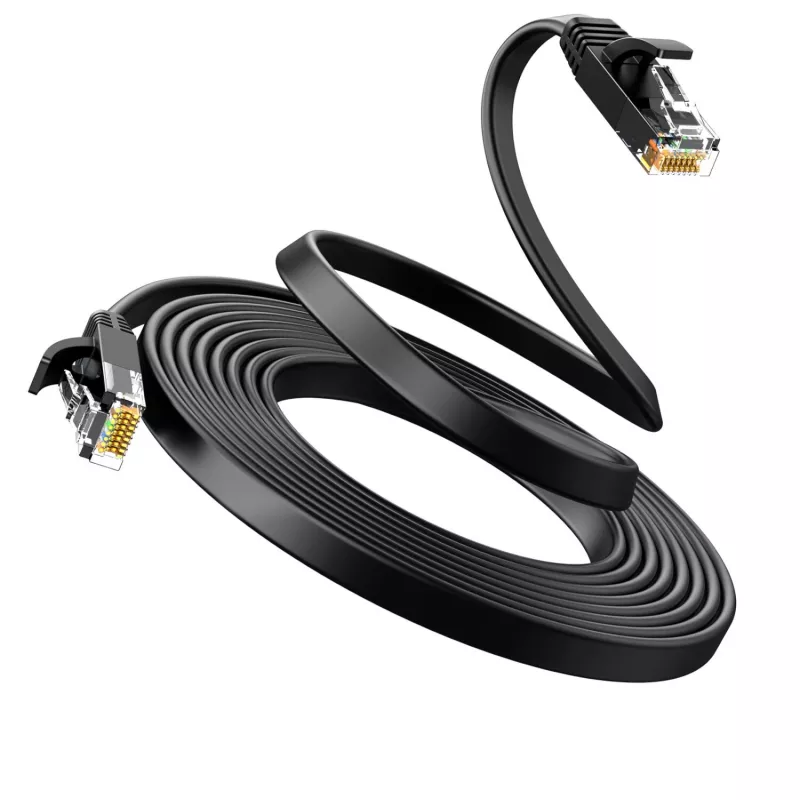 UGREEN Cat6 UTP Ethernet Patchkabel RJ45, 15 m, Schwarz