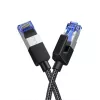 UGREEN Cat8 Nylon-Geflecht Ethernet-Kabel - 40Gbps mit modularen Steckern - 1m