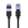 UGREEN Cat8 Nylon-Geflecht Ethernet-Kabel - 40Gbps mit modularen Steckern - 1m