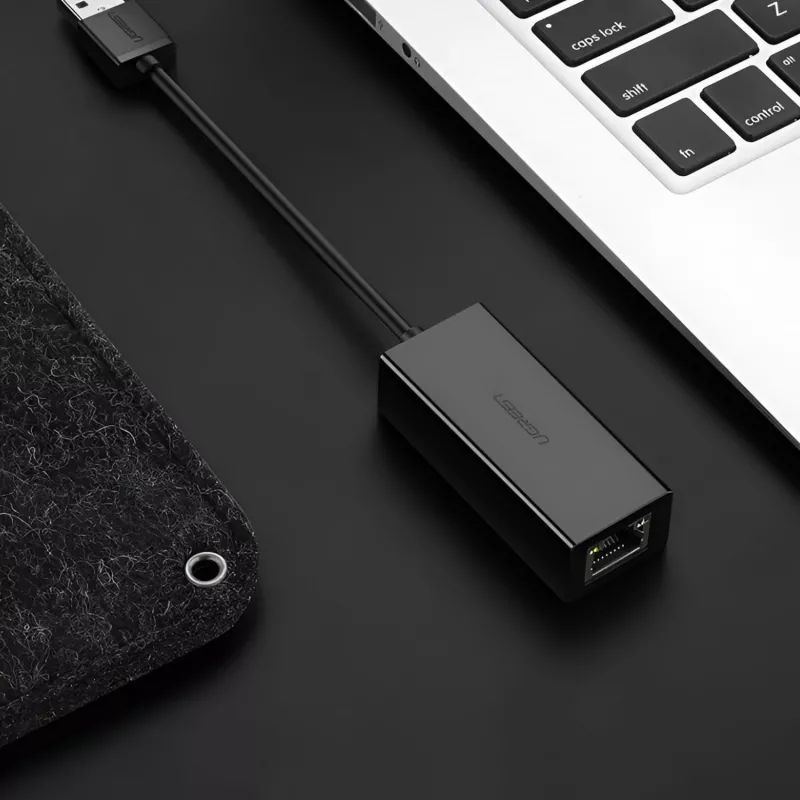 UGREEN CM111 USB 3.0 auf RJ45 Gigabit Ethernet Adapter - Schwarz