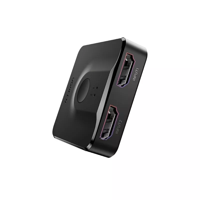 UGREEN CM217-50966 2-in-1 bidirektionaler 4K HDMI-Umschalter - Schwarz