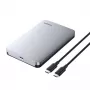 UGREEN CM300 2,5-Zoll-USB-Typ-C-Festplattengehäuse - Silber