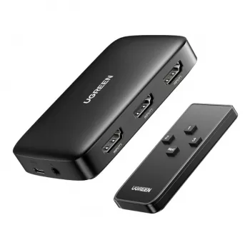 UGREEN CM332 3-in-1 HDMI 1.4 Switch 4K