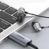 UGREEN CM383-80864 USB-A auf 3,5-mm-Audioanschluss Externer Sound-Adapter - Silber