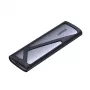 UGREEN CM400-90264 M.2 NVMe/SATA SSD-Gehäuse 10Gbps USB-C 3.2 Gen 2 werkzeuglos Aluminium Silber