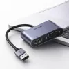 UGREEN CM449 USB-A auf HDMI + VGA 1080P Display-Adapter