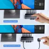 UGREEN CM664 KVM Switch HDMI 2x1 4K@60Hz Schwarz