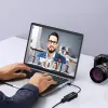 UGREEN CR110 USB 2.0 zu RJ45 Ethernet-Adapter - Schwarz