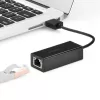 UGREEN CR110 USB 2.0 zu RJ45 Ethernet-Adapter - Schwarz