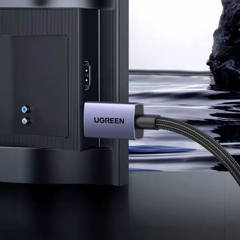 UGREEN DP118 DisplayPort 2.1 Kabel 2m - Grau
