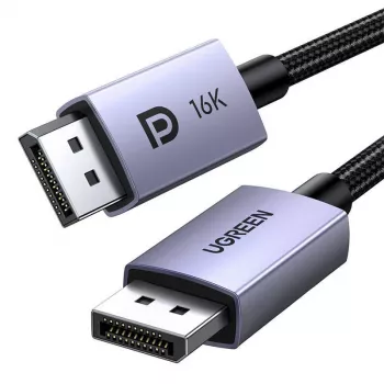 UGREEN DP118 DisplayPort 2.1 Kabel 2m - Grau