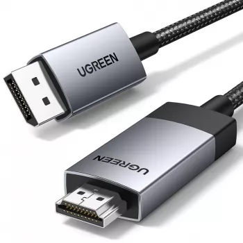 UGREEN DP119 DisplayPort-auf-HDMI-Kabel 2m 4K 60Hz Grau
