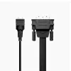 UGREEN DVI-D 24+1 auf VGA aktiver Video-Adapter (Stecker auf Buchse) – Schwarz