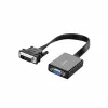 UGREEN DVI-D 24+1 auf VGA aktiver Video-Adapter (Stecker auf Buchse) – Schwarz